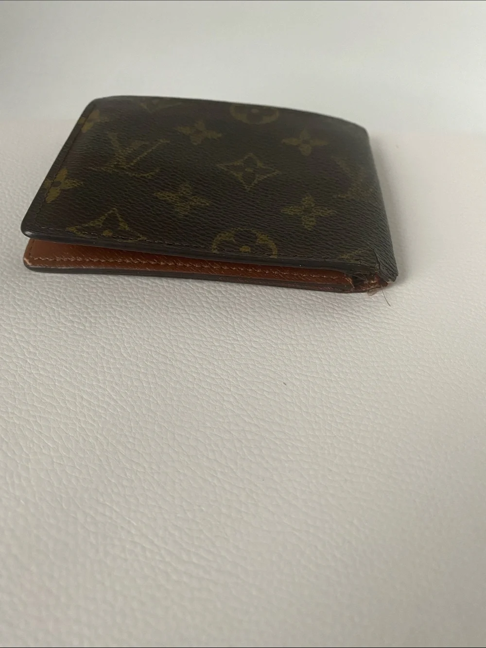 Men’s Or Women’s Louis Vuitton Brown & Gold Monogram Card Holder Wallet